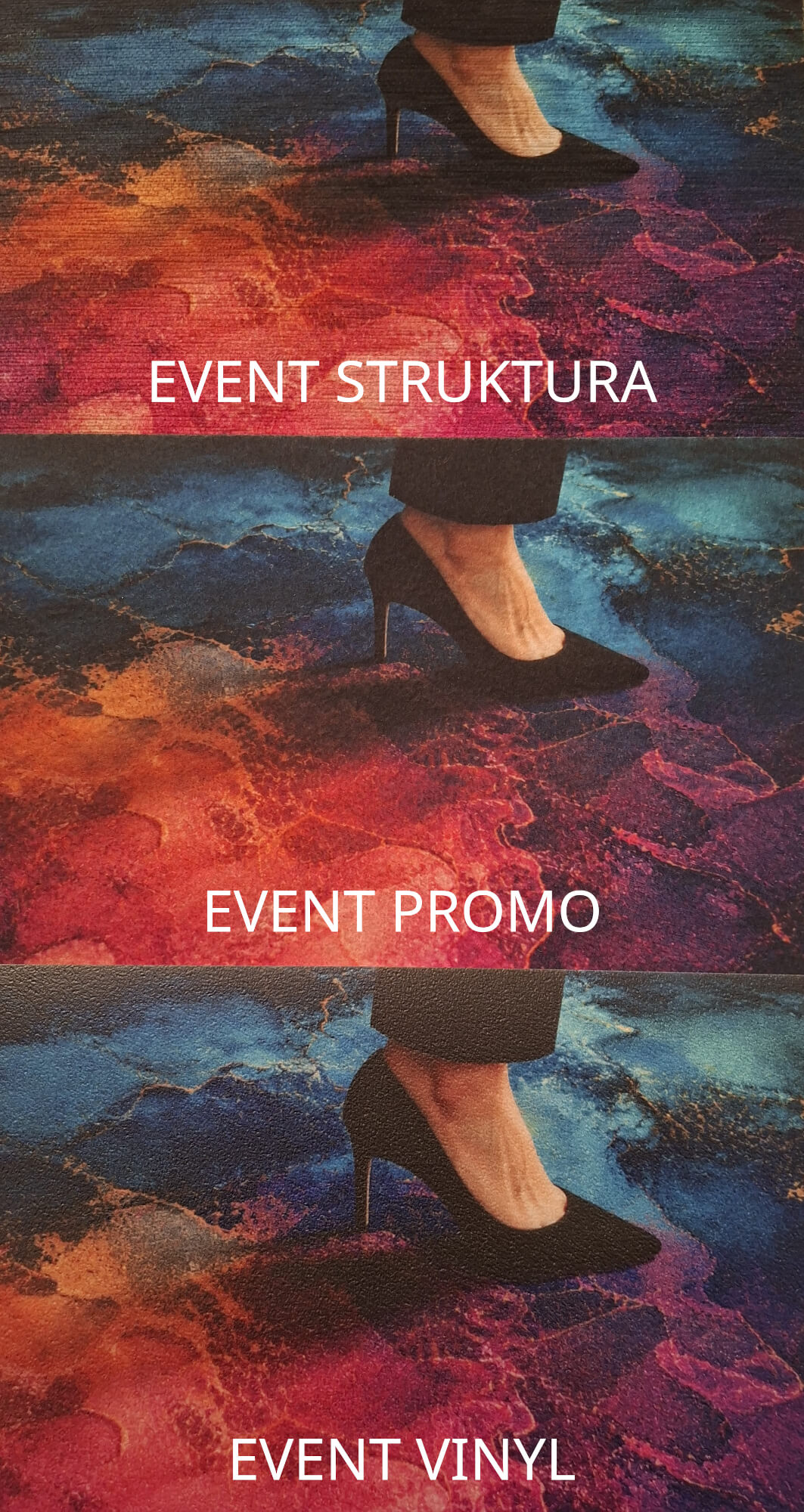 wykładziny eventowe rodzaje